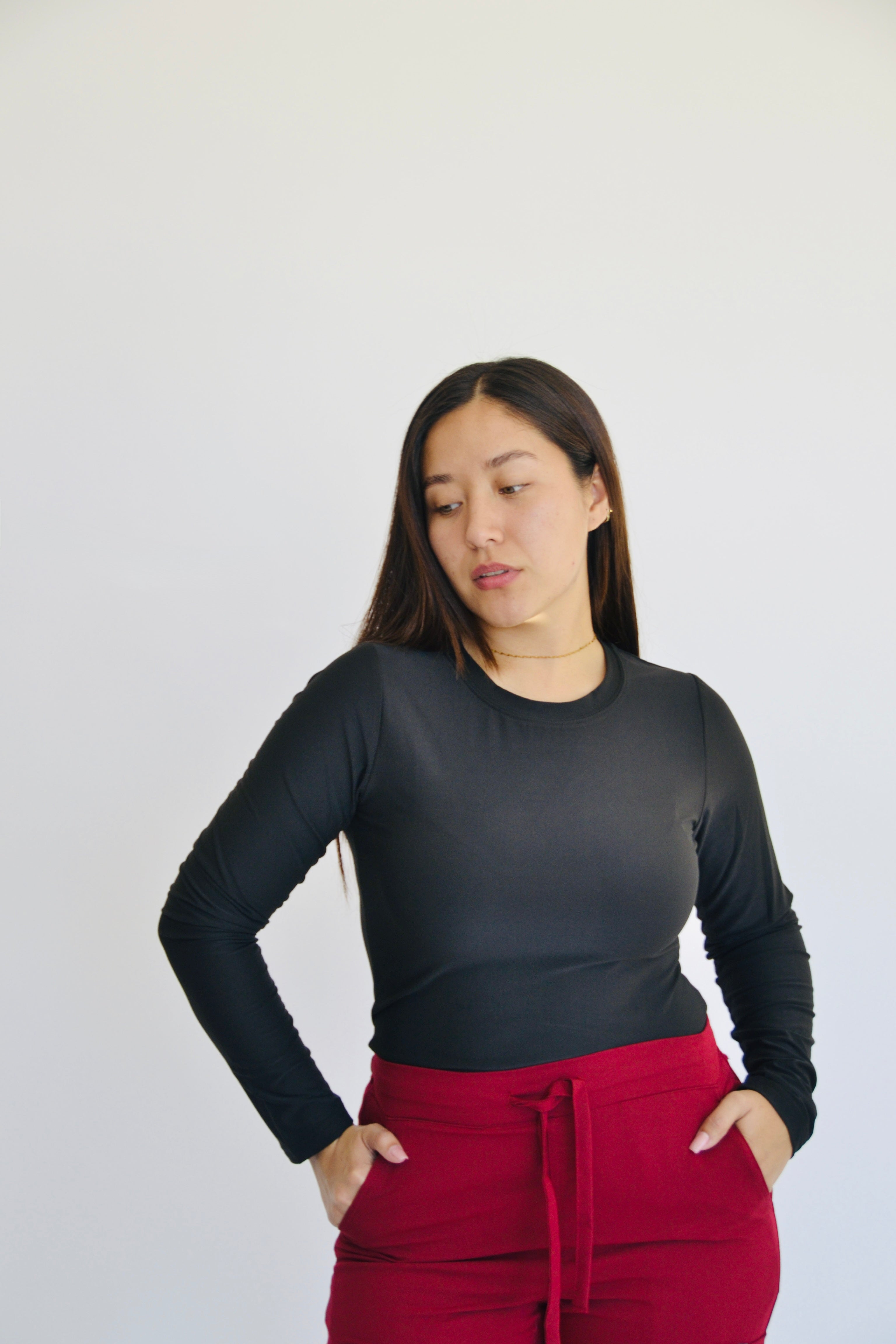 LAYER ONE UNDERSCRUB TEE FOR WOMEN